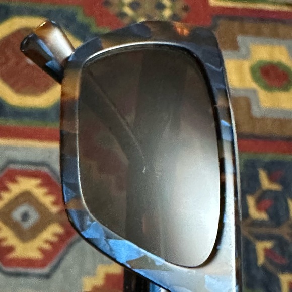 Alain Mikli A0 5053 Armitage 002/73 Teal Brown Tortoise Shield Sunglasses - Picture 14 of 14